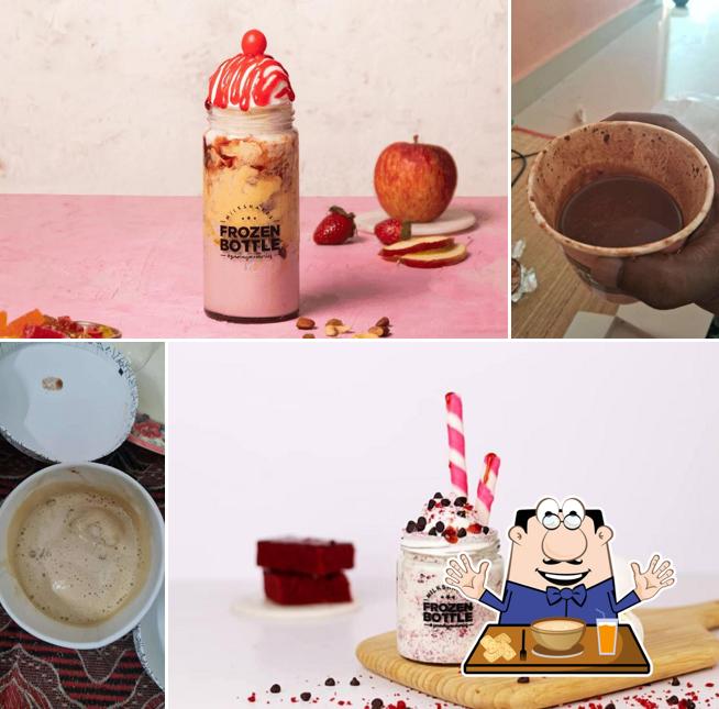 Clam chowder at Frozen Bottle - Milkshakes, Desserts, and Ice Cream