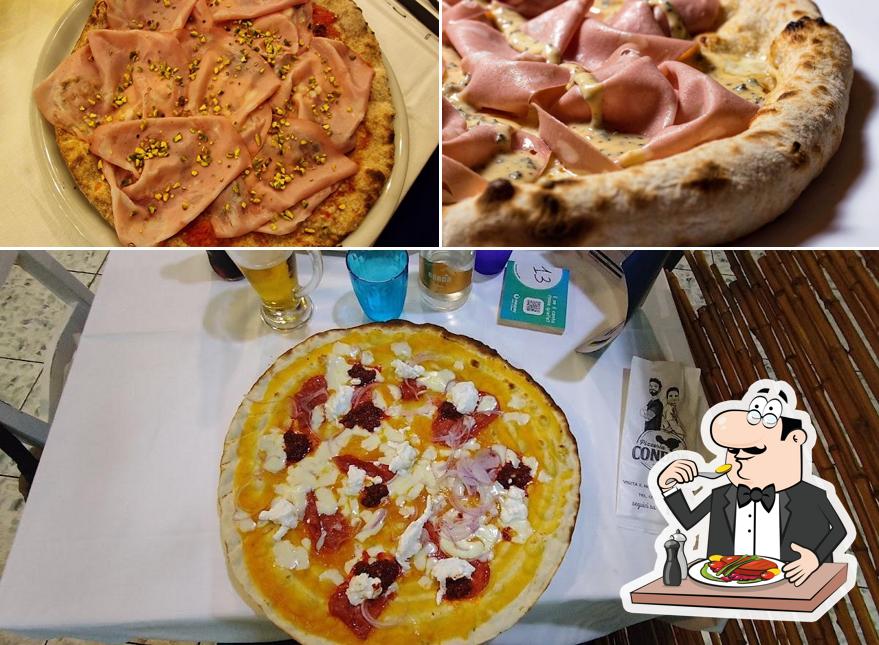 Platti al Pizzeria Condor