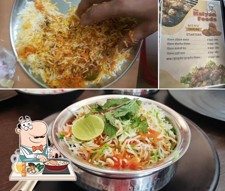 Fried rice at The Kalyan Foods