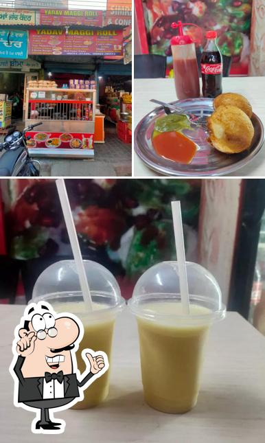 The interior of YADAV MAGGI ROLL