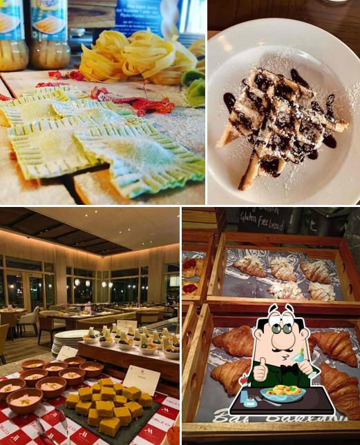 Food at Table 101 - Surat Marriott Hotel