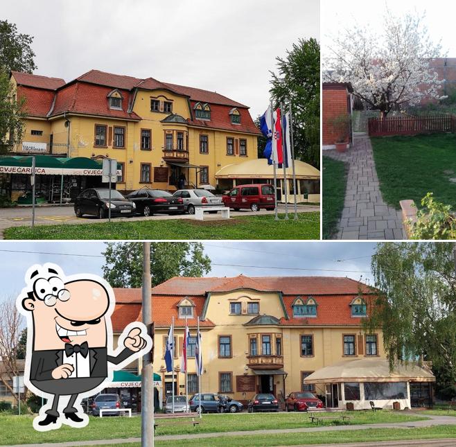 Gli esterni di Caffe bar Dvorac