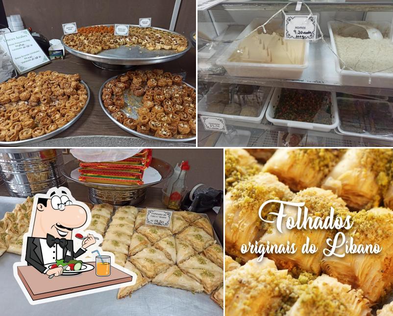 Comida em Al-Bába Empório Árabe