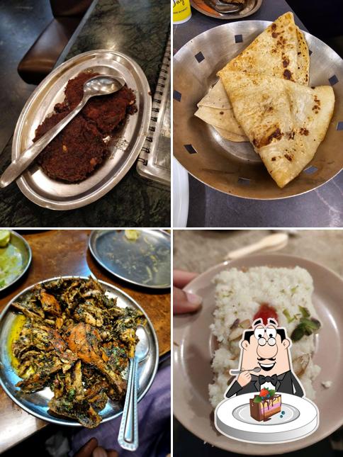 Chocolate cake at Dastarkhwan Tulsi Theatre