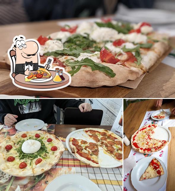 Prenez différents genres de pizzas