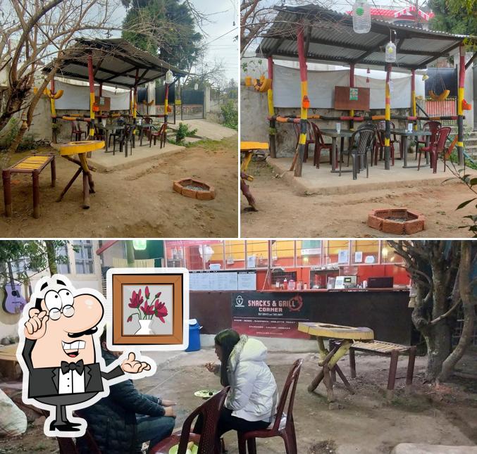 The interior of Snacks & Grill Corner