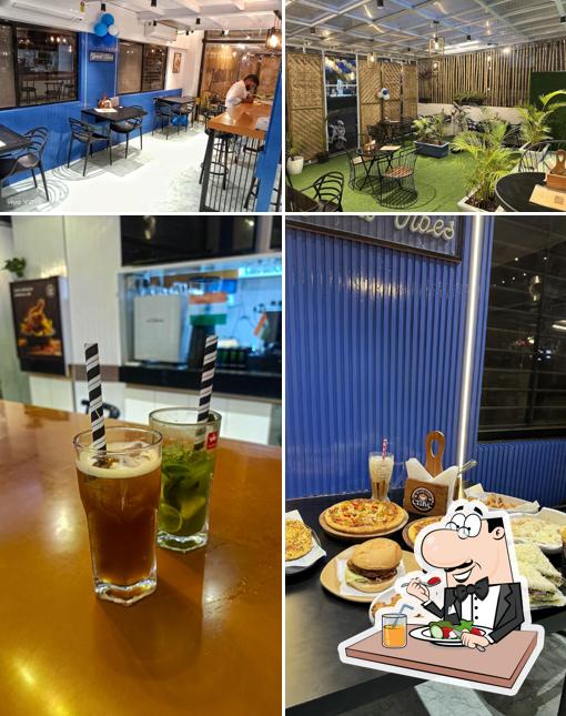 Take a look at the photo showing food and interior at THE CRAVE CRAZE CAFE