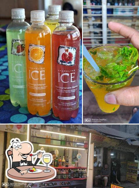 Among different things one can find food and interior at Soda King