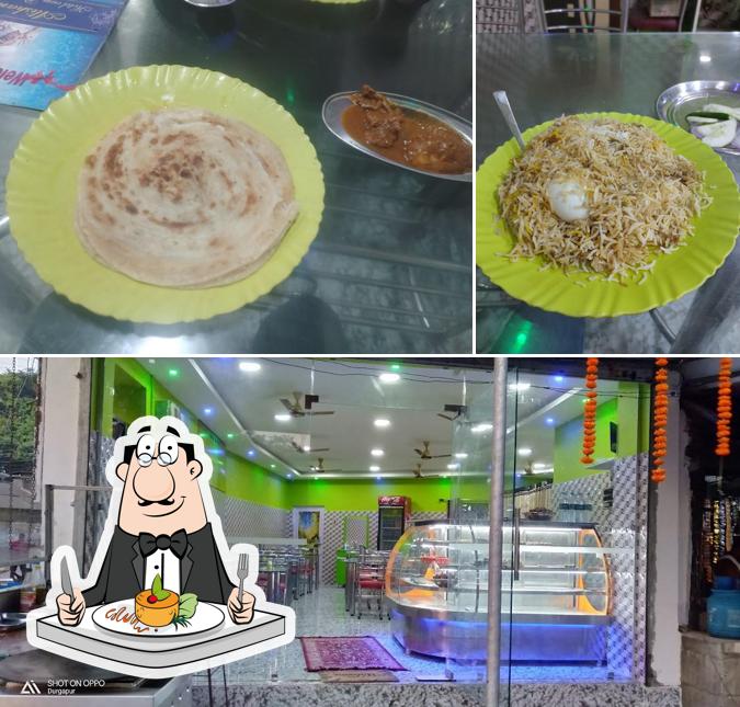 The restaurant's food and interior
