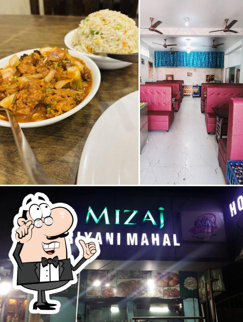 The interior of Biriyani Mahal