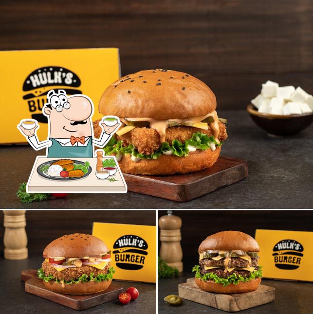 Meals at Hulk's Burger