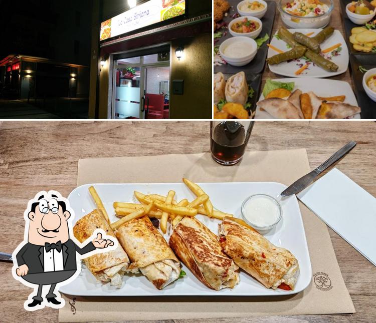 La Casa Siriana si caratterizza per la interni e cibo