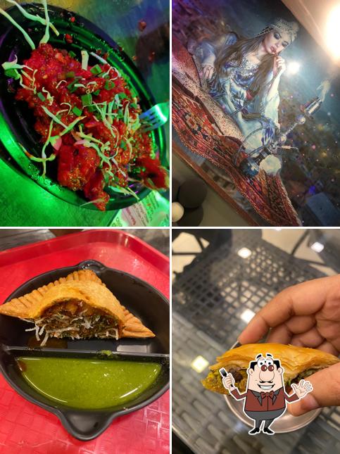 Food at The Gravity lounge