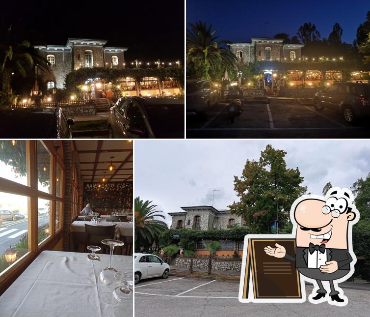 Goditi la vista dall'area esterna di Ristorante pizzeria Usignolo San Giovanni