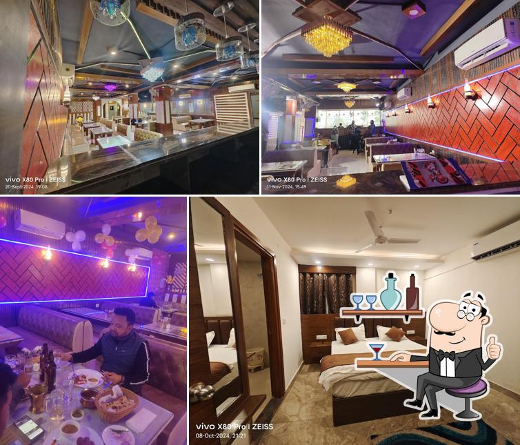 The interior of Darbar 6 Bar and Restaurant