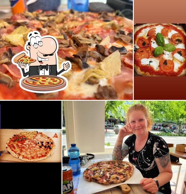 Prenditi tra le molte varianti di pizza