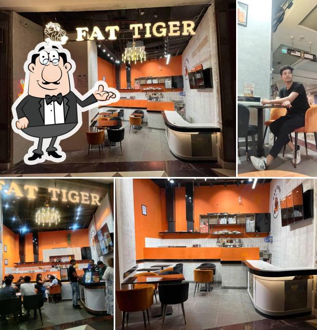 The interior of Fat Tiger