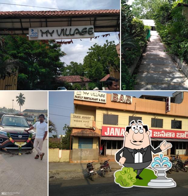 The exterior of My Village Restaurant
