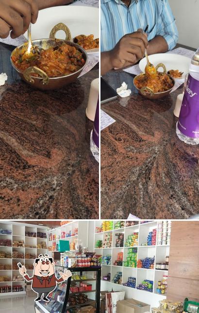 The restaurant's food and interior