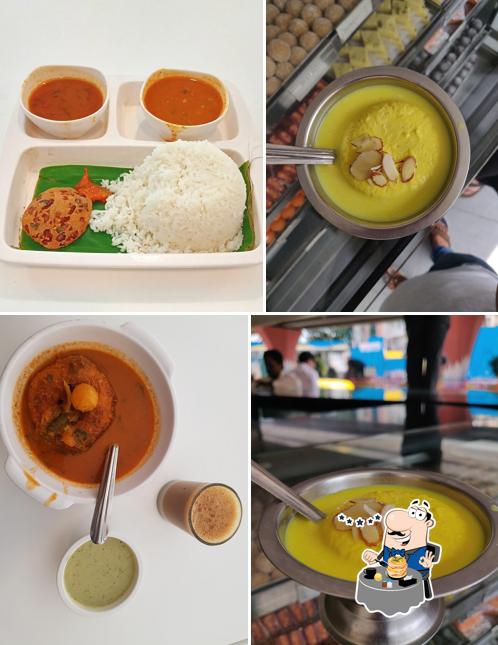 Food at Sandarshini Hotel