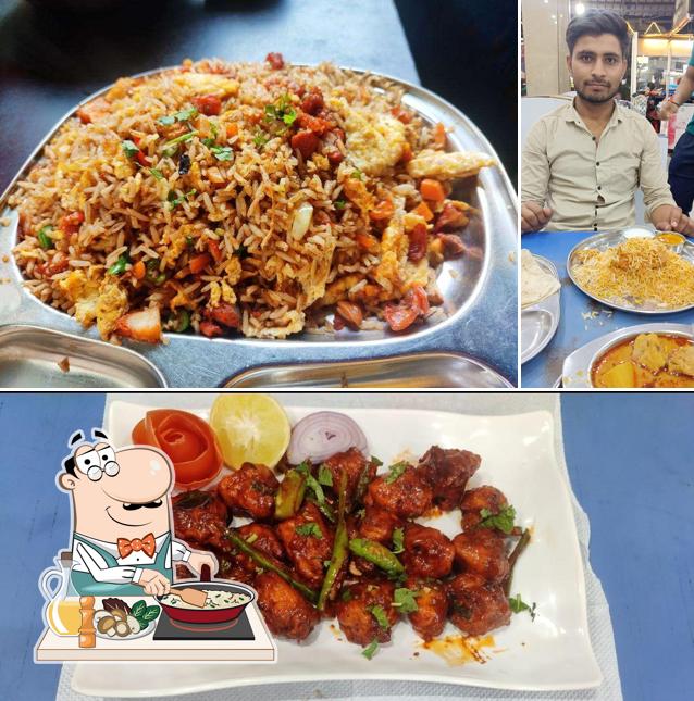 Fried rice at A-1 Bawarchi Restaurant