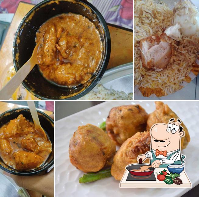 Chicken curry at Chaigram Canteen