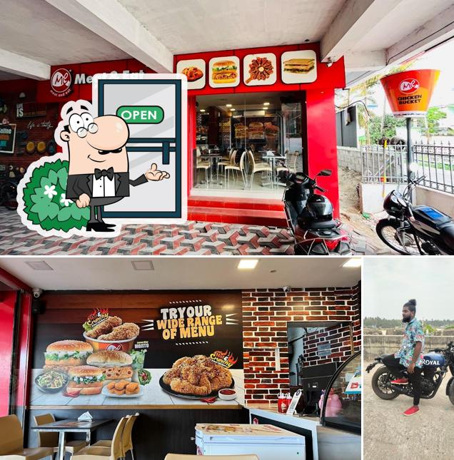 Among different things one can find exterior and food at Meat & Eat