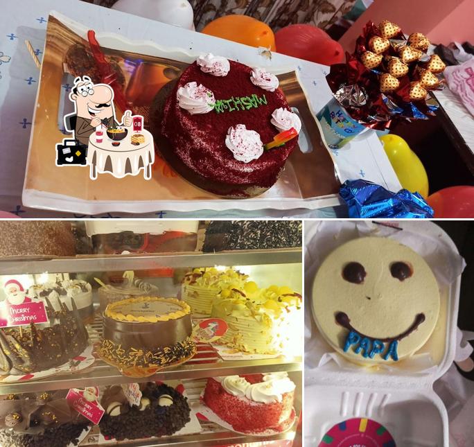 Food at Monginis Cake shop