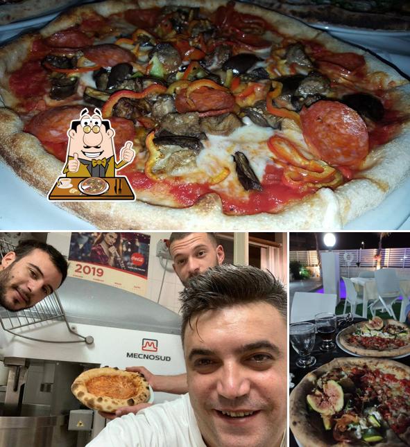 A La Bella Lira Pizzeria, puoi prenderti una bella pizza