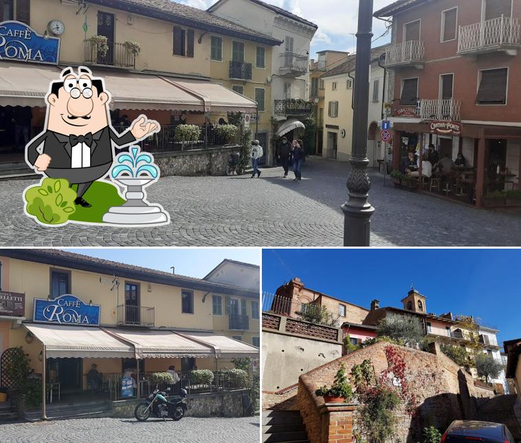 Guarda gli esterni di Caffe Bar Roma Ristorante Bar Enoteca