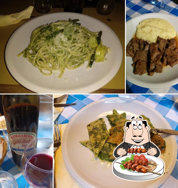 Cibo al Trattoria Mangiabuono