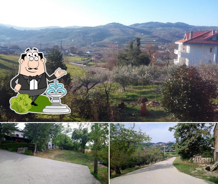 L'area esterna è una caratteristica importante di Agriturismo Travaglini