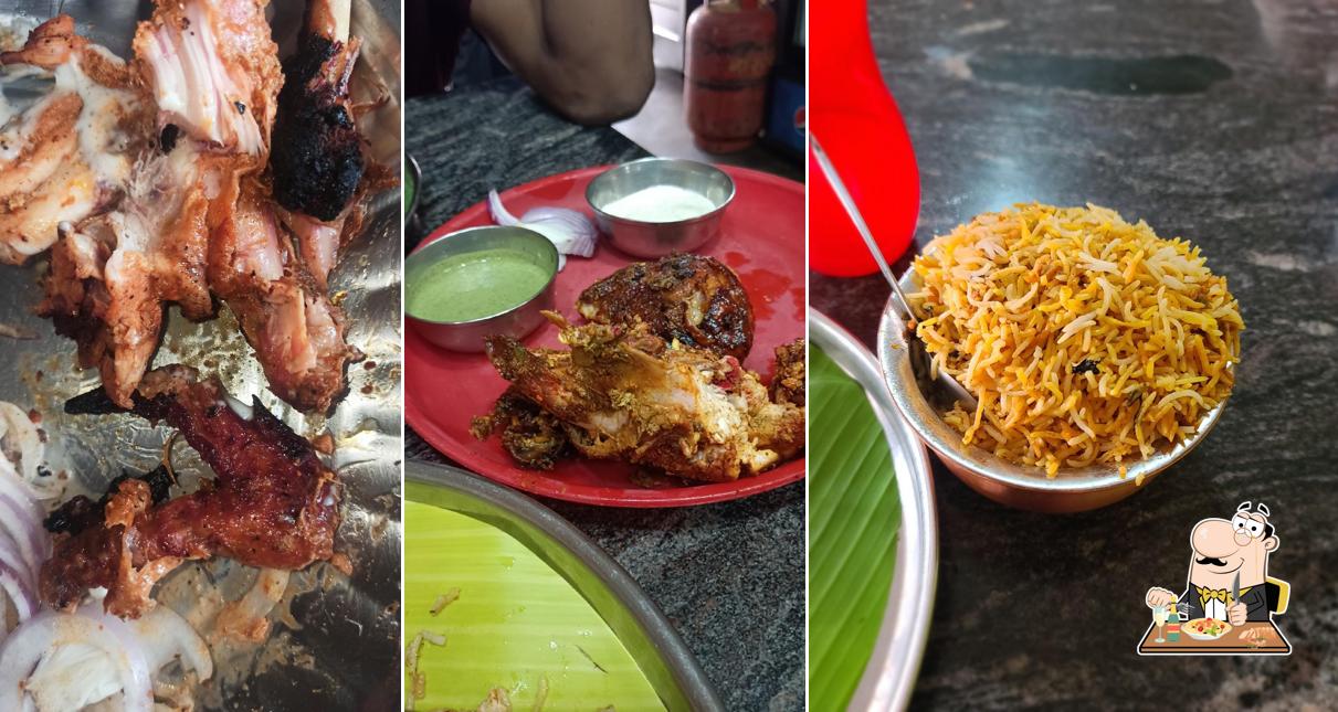 Meals at Hyderabadi Biryani