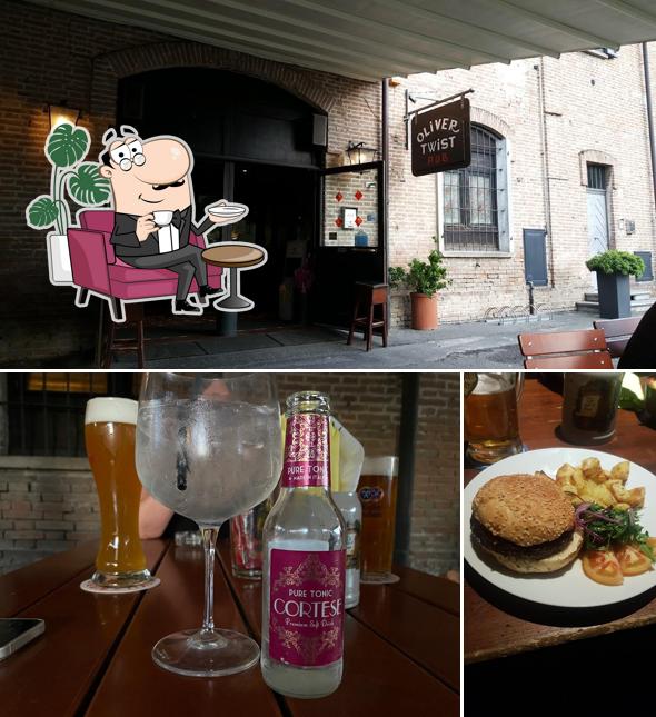 Dai un'occhiata agli interni di Oliver Twist Pub