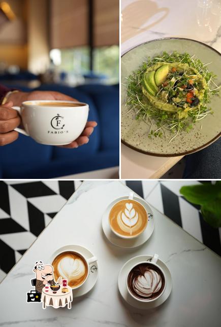 Among different things one can find food and beverage at FABIO’S - Kitchen & Cafe