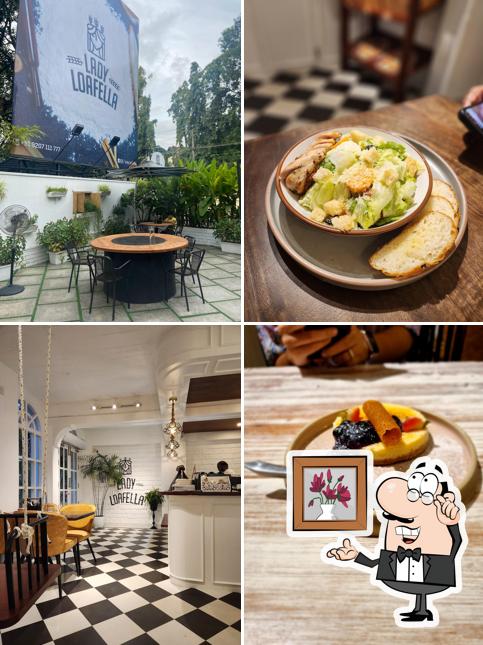 Take a seat at one of the tables at LADY LOAFELLA