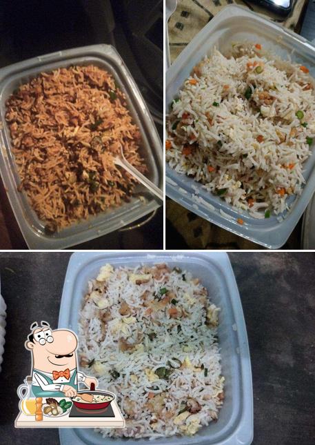 Fried rice at Moonlight Takeaway