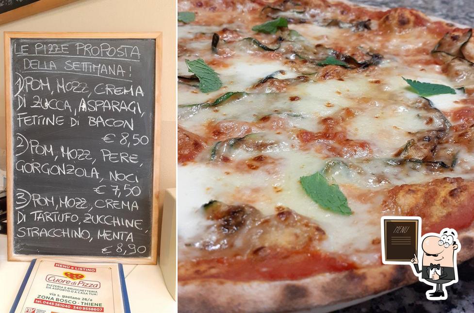 Leggi le specialità del giorno sulla lavagna