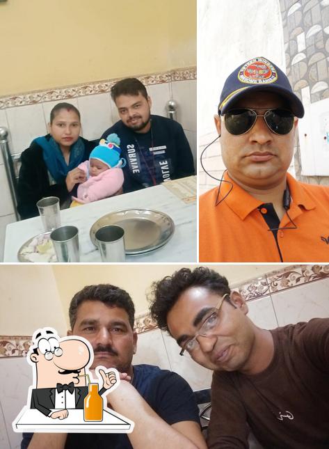 Enjoy a beverage at Shri Satkar Restaurant