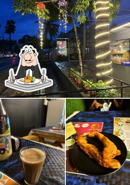 The restaurant's food and exterior