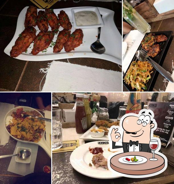 Meals at Hobnob Gourmet Cafébar