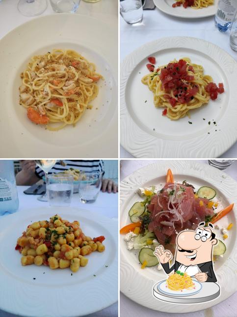 Spaghetti alla carbonara al Bagno Marrakech