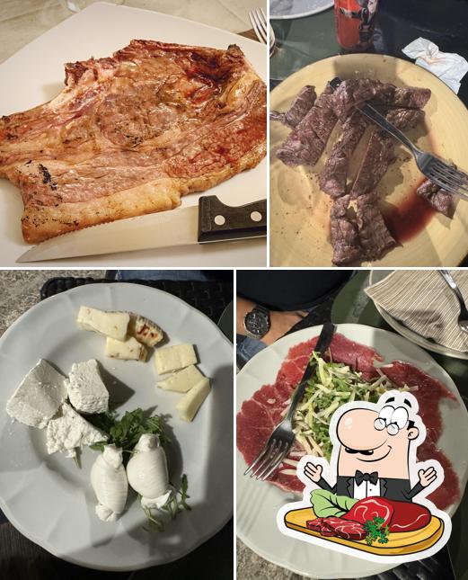 Carpaccio di manzo al Braceria dal Centurione