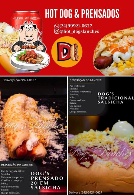 Comida em Dog’s Lanches