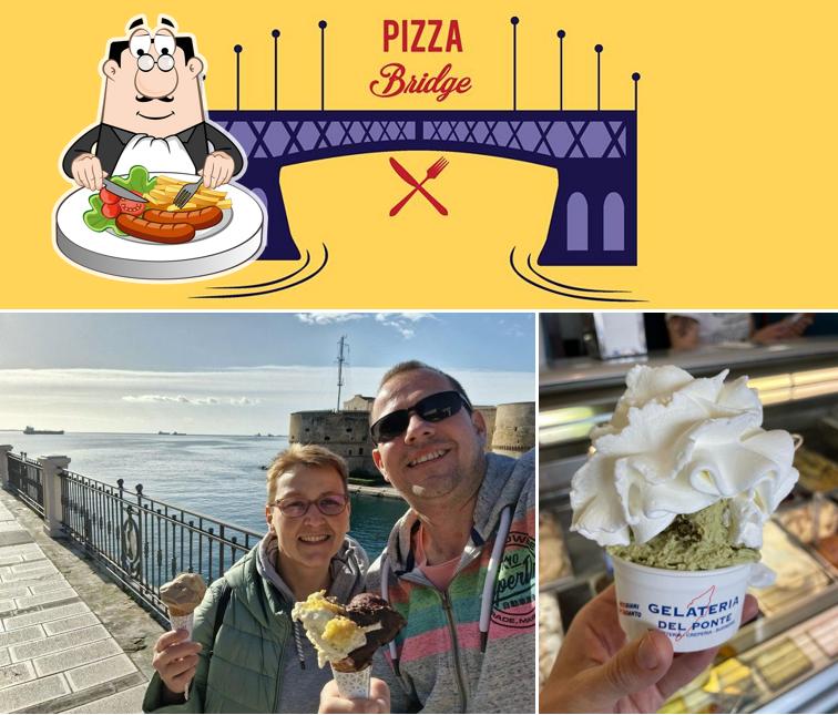 Guarda la foto che raffigura la cibo e esterno di Gelateria del Ponte