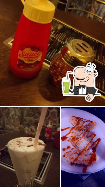 Enjoy a drink at Grill n chill