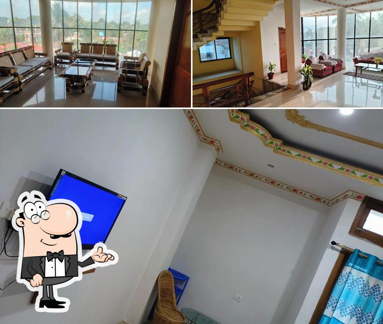 The interior of Hotel Kaziranga Continental