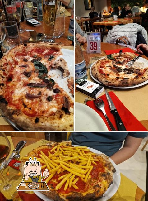 Scegli tra le molte varianti di pizza