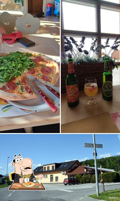 Guarda la immagine che presenta la cibo e esterno di Pizzeria Dante