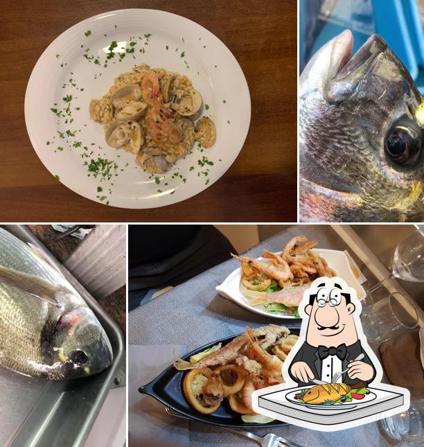 Il sapore del mare Sanguinelli offre un menu per gli amanti del pesce